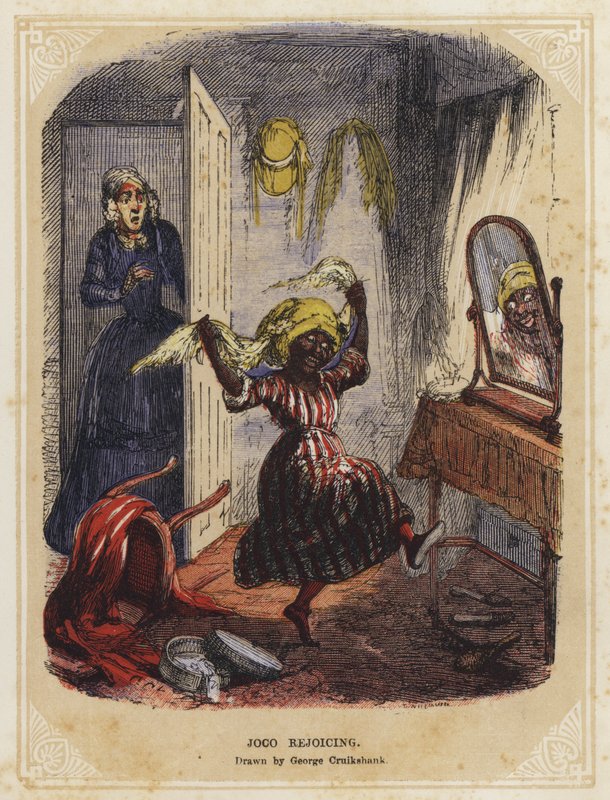 Joco Sevinç (renkli taş) by George Cruikshank