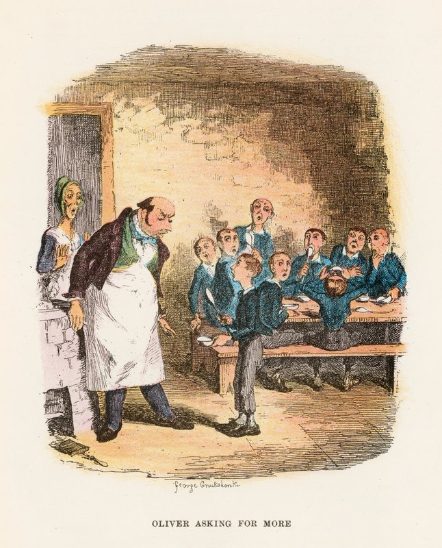 Oliver Daha Fazlasını İstiyor, Charles Dickens tarafından 