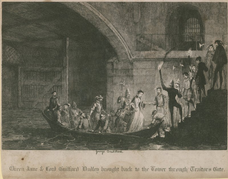 Kraliçe Jane ve Lord Guilford Dudley, Hainler Kapısı