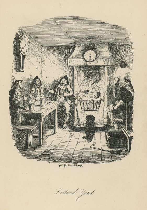 İskoçya Yard, George Cruikshank by George Cruikshank