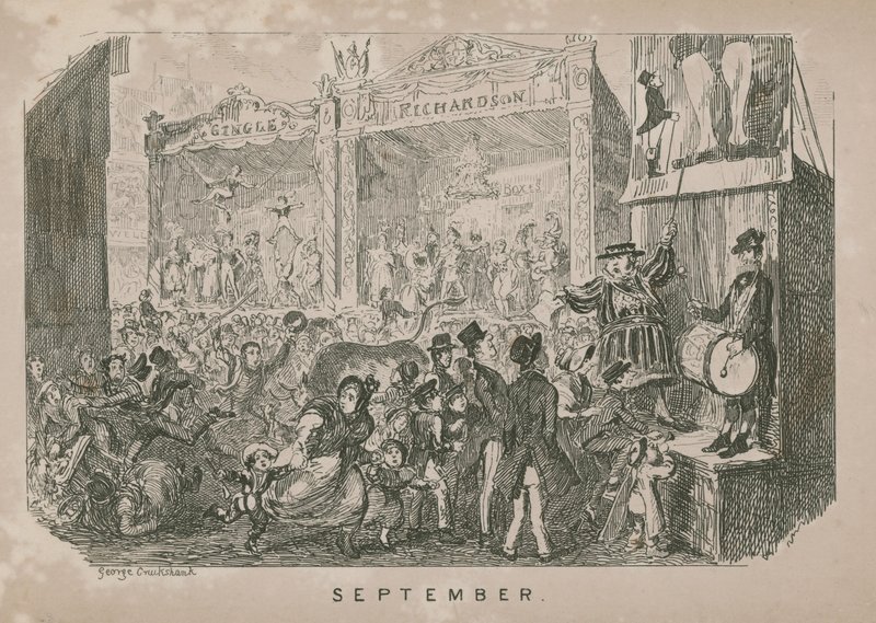 ಸೆಪ್ಟೆಂಬರ್ ಫೇರ್ ಟರ್ಕ್ by George Cruikshank