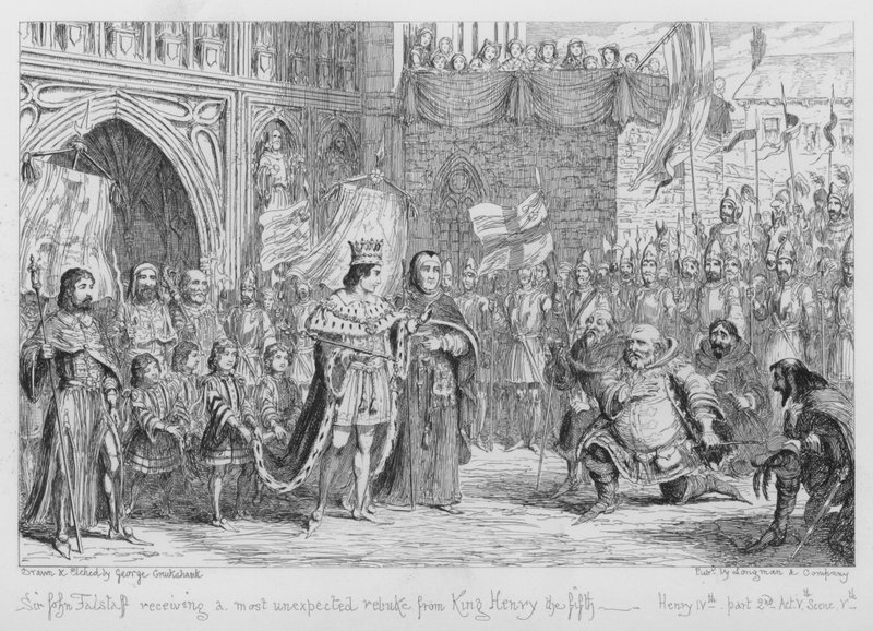 Sir John Falstaff, beşinci Kral Henry