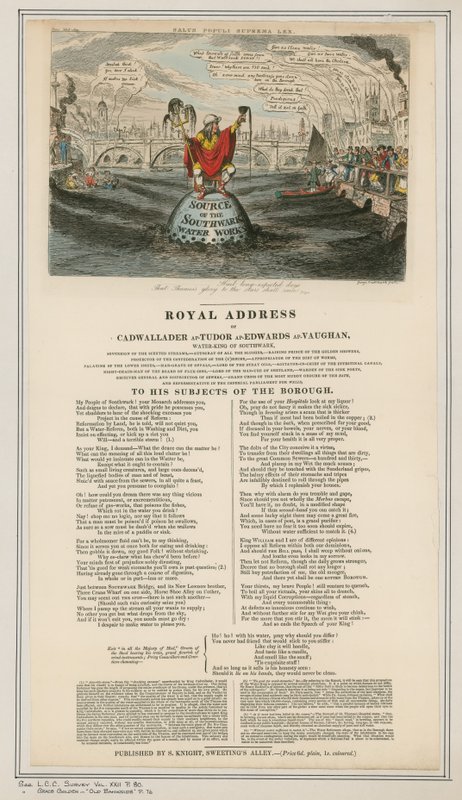 Southwark Su İşleri by George Cruikshank