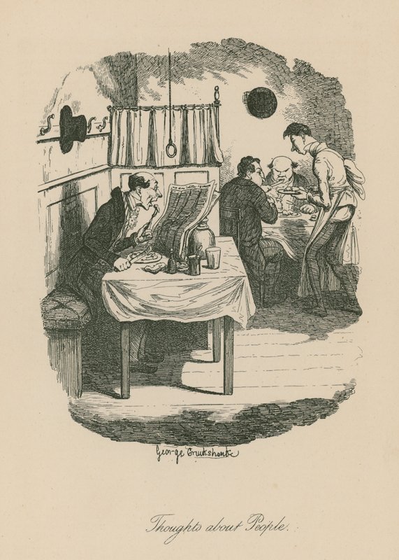 İnsanlarla ilgili düşünceler, muhtemelen Sketches by Boz