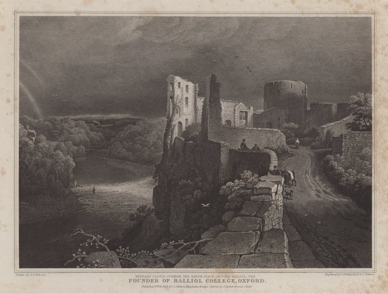 Barnard Kalesi, Durham, John Balliol