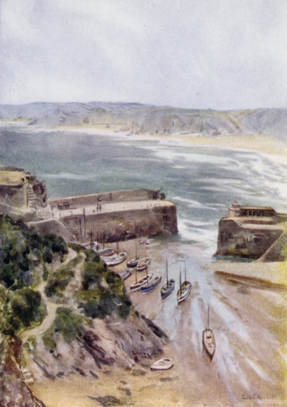 Newquay (renkli taş) by George Franck Nicholls