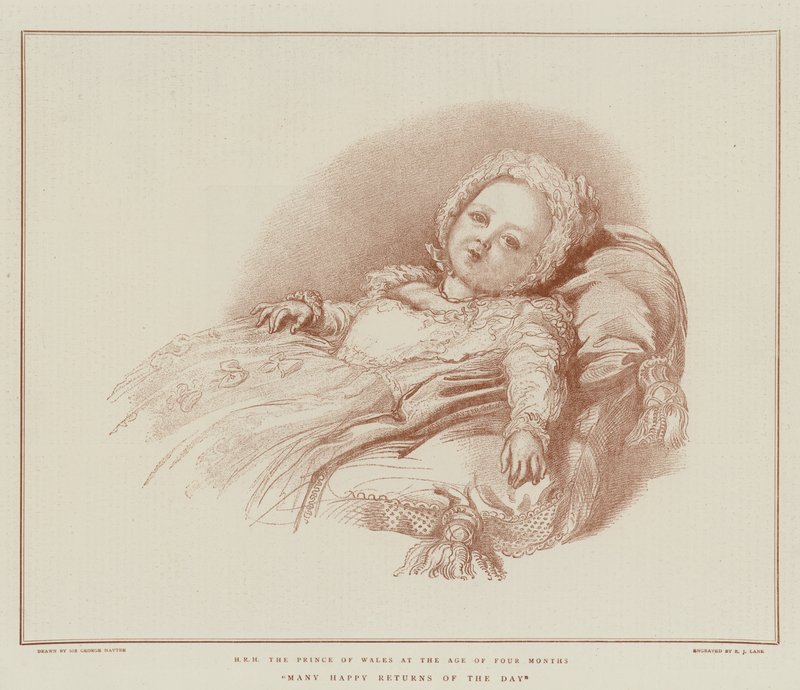 Many Happy Returns of the Day  by George Hayter