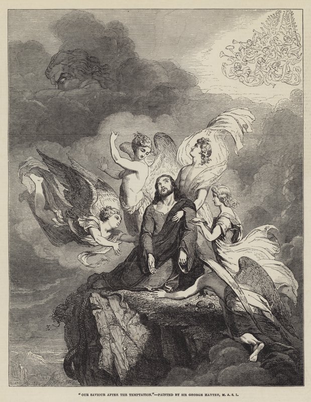 Günaha Sonra Kurtarıcımız by George Hayter