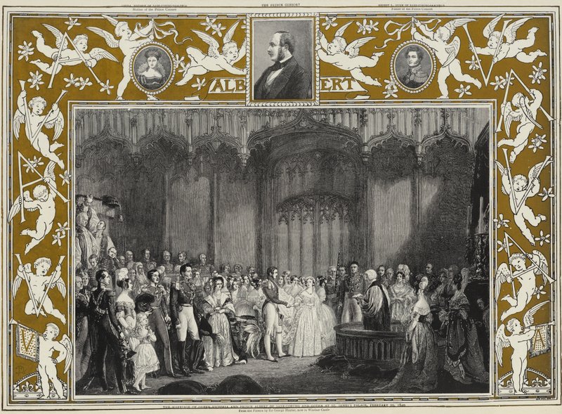Kraliçe Victoria ile Saxe-Coburg ve Gotha Prensi Albert