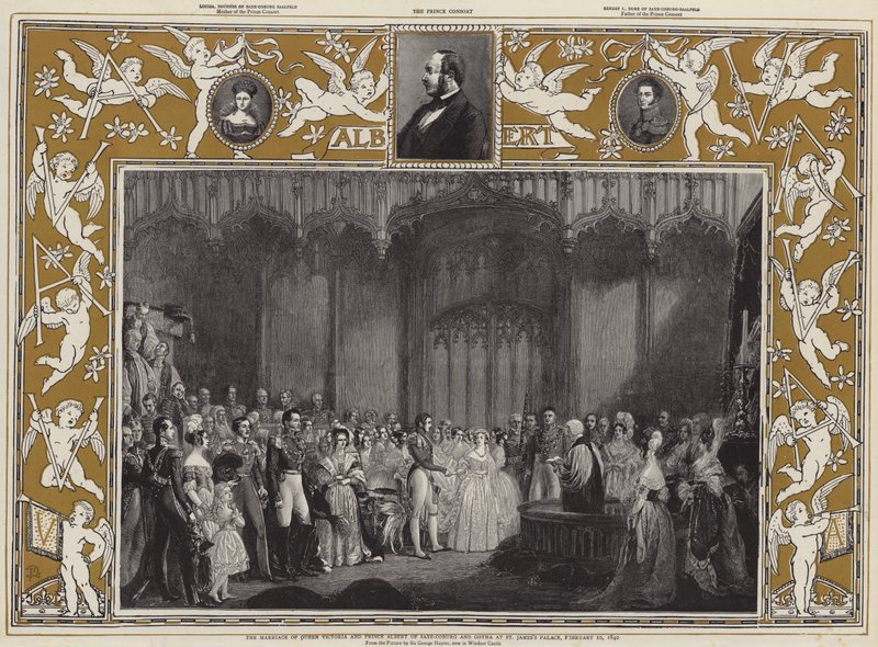 Kraliçe Victoria ile Saxe-Coburg ve Gotha Prensi Albert