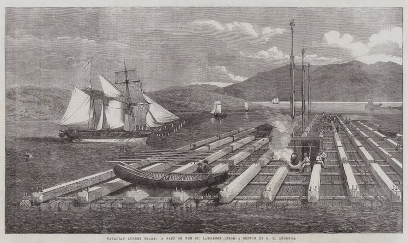 Kanada Kereste Ticareti, St Lawrence