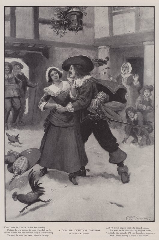 Bir Cavalier Noel Tebrik by George Henry Edwards