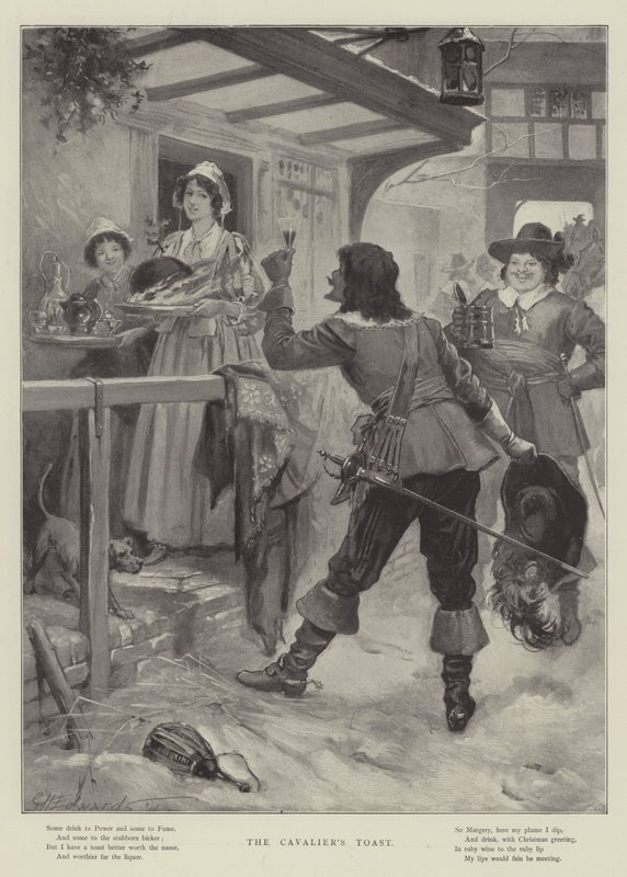 Cavalier'in Tostu by George Henry Edwards