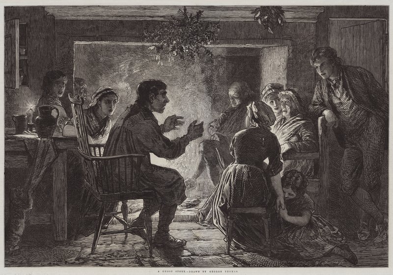 Bir hayalet hikayesi by George Housman Thomas