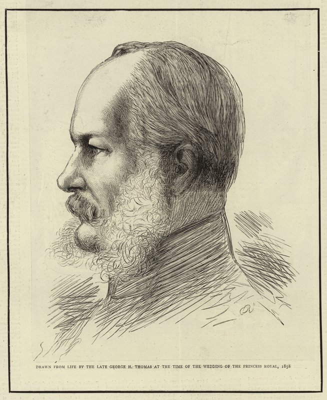 Rahmetli Majesteleri William I, Almanya İmparatoru, Prusya Kralı by George Housman Thomas