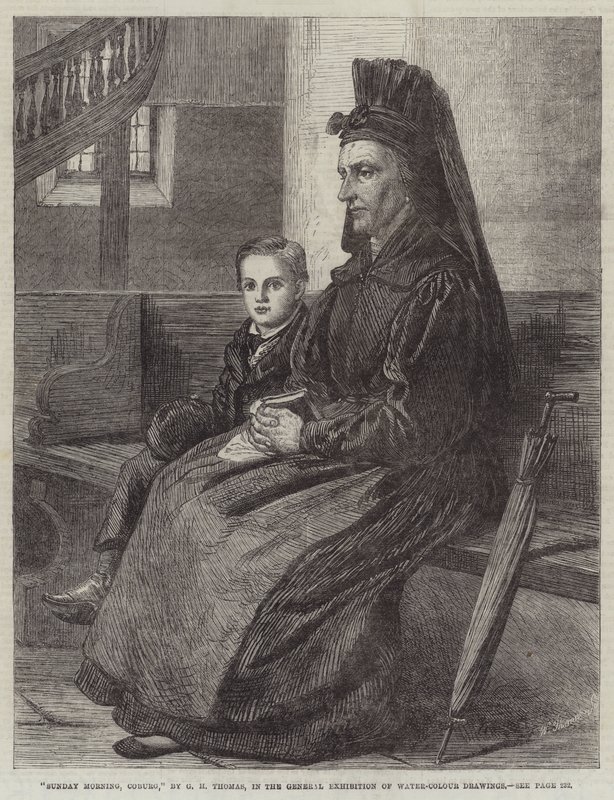 Pazar Sabahı, Coburg by George Housman Thomas