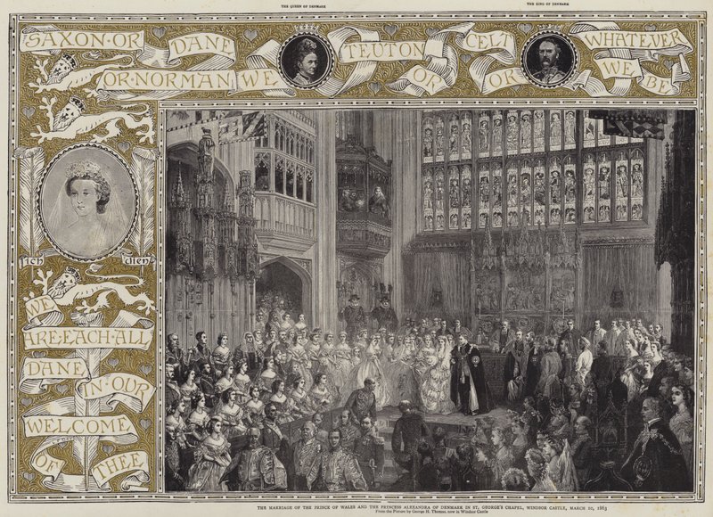 Galler Prensi ve Danimarka Prensesi Alexandra