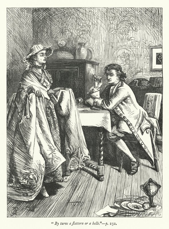 Çift Dönüşüm için İllüstrasyon (gravür) by George John Pinwell