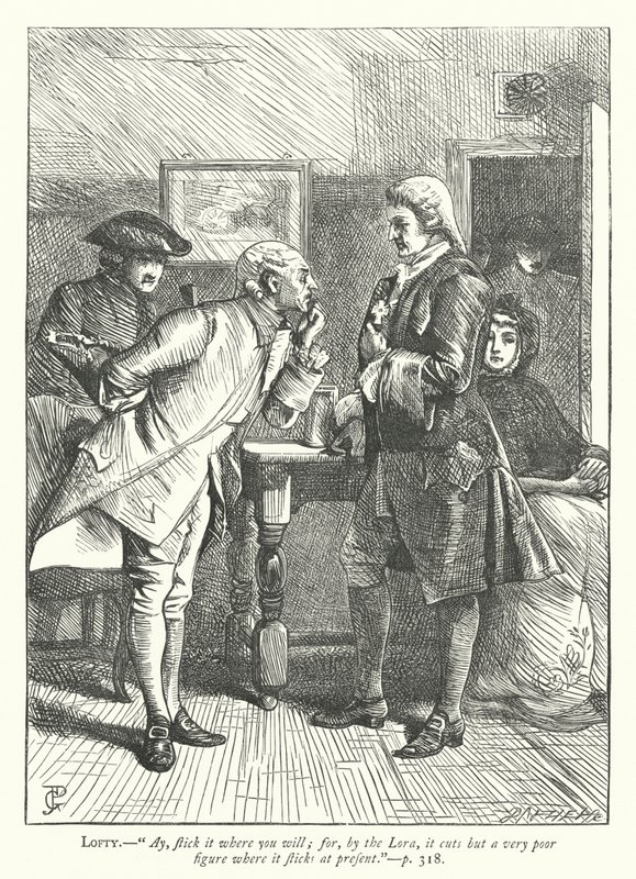 İyi huylu bir adam için illüstrasyon (gravür) by George John Pinwell