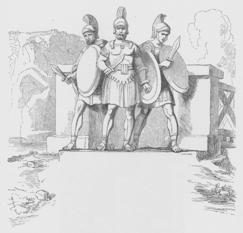 Üç Sakin ve Sessiz Durdu by George Junior Scharf