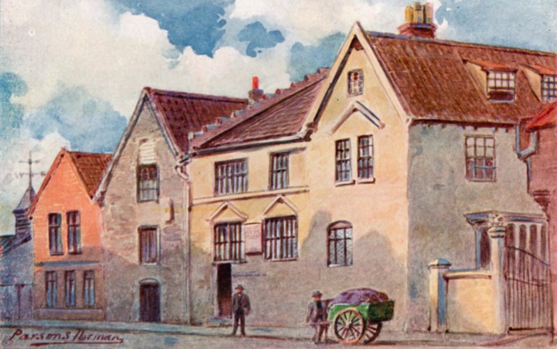 The Old Music House, King Street (renkli taş) by George Parsons Norman