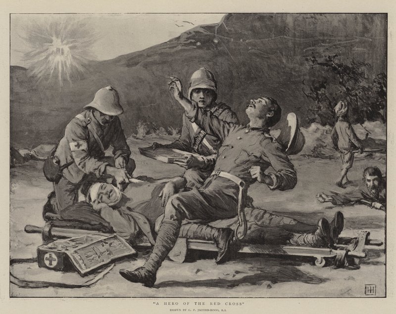 ರೆಡ್ ಕ್ರಾಸ್ ಟರ್ಕಿಯ ಹೀರೋ by George Percy Jacomb Hood