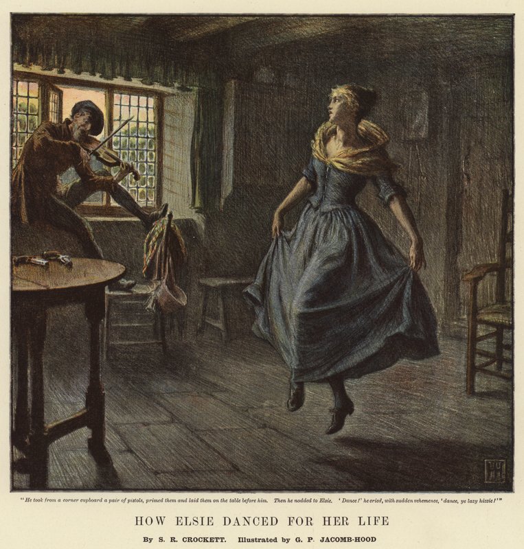 Elsie hayatı boyunca nasıl dans etti? by George Percy Jacomb Hood