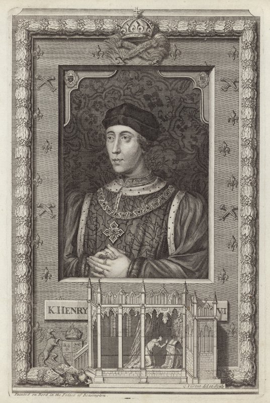 Kral Henry VI (gravür) by George Vertue