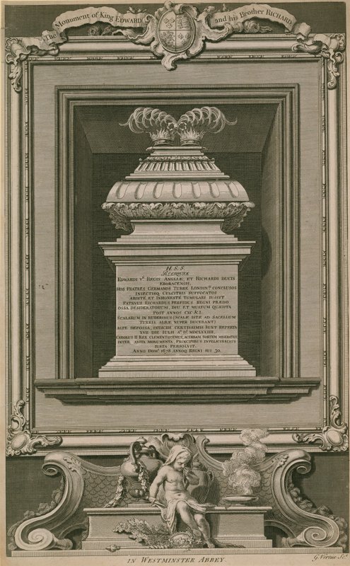 Kuledeki Prensler Anıtı by George Vertue