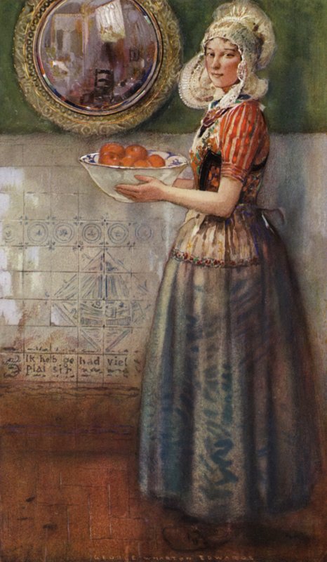 Portakal Kasesi (renkli taş) by George Wharton Edwards