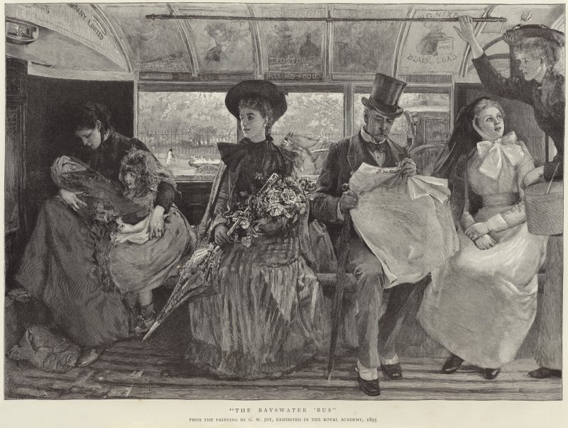 The Bayswater Bus  by George William Joy