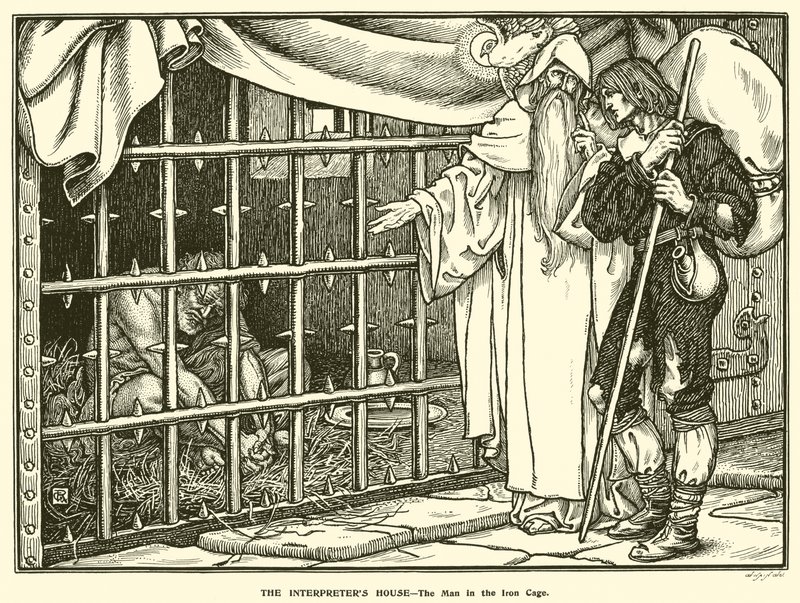 Tercümanın Evi (gravür) by George Woolliscroft Rhead