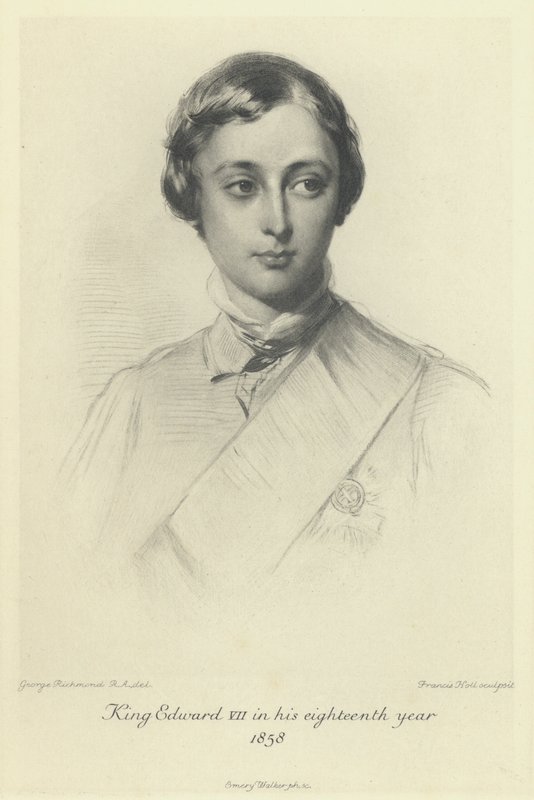 Galler Prensi, geleceğin Kral Edward VII, on sekizinci yılında, 1858 by George after Richmond