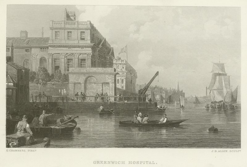 Greenwich Hastanesi by George the Elder Chambers