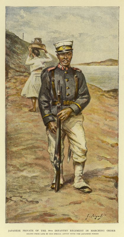 Yürüyüş Düzeninde 10. Piyade Alayı