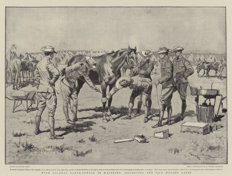 Albay Baden-Powell ile Mafeking