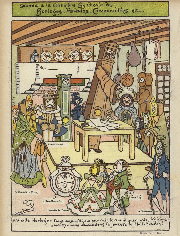 Le Rire için İllüstrasyon by Georges Delaw
