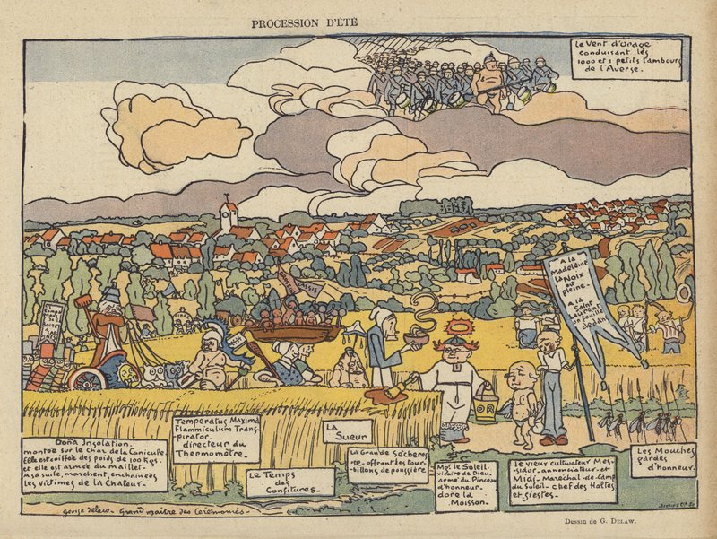 Le Rire için İllüstrasyon by Georges Delaw