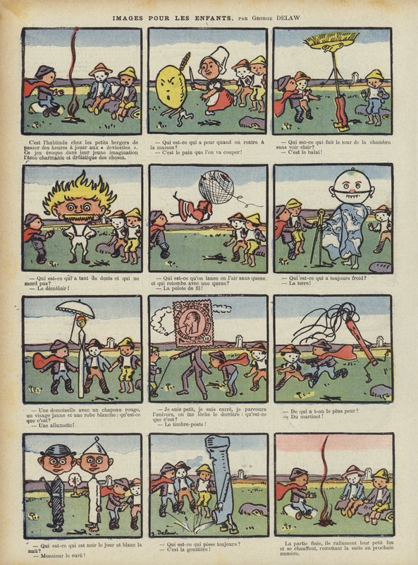 Le Rire için İllüstrasyon by Georges Delaw