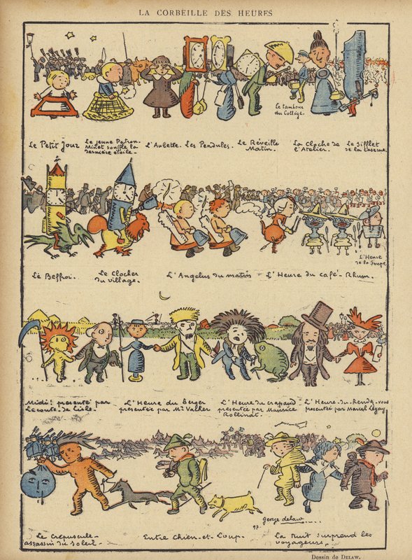 Le Rire için İllüstrasyon by Georges Delaw