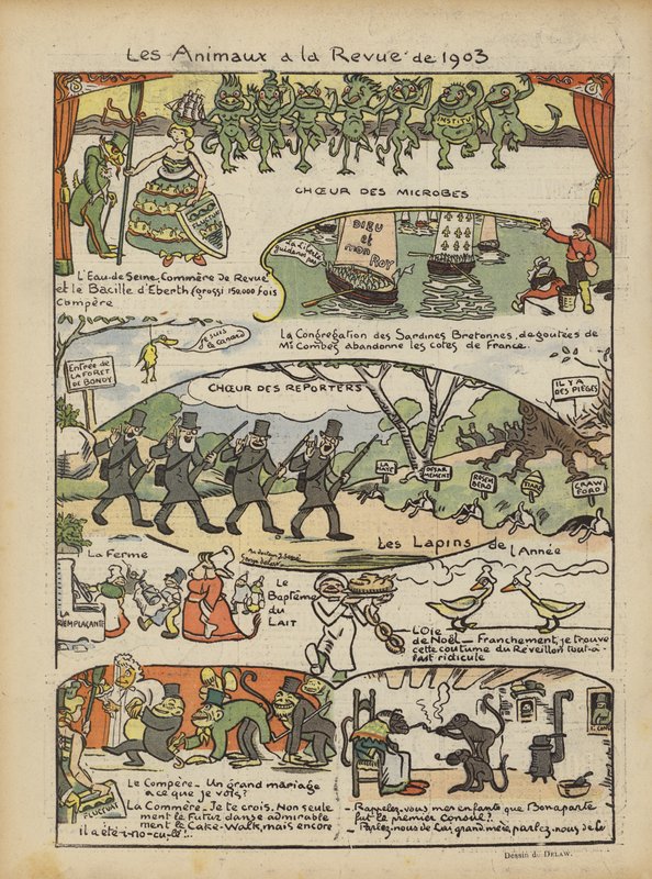 Le Rire için İllüstrasyon by Georges Delaw