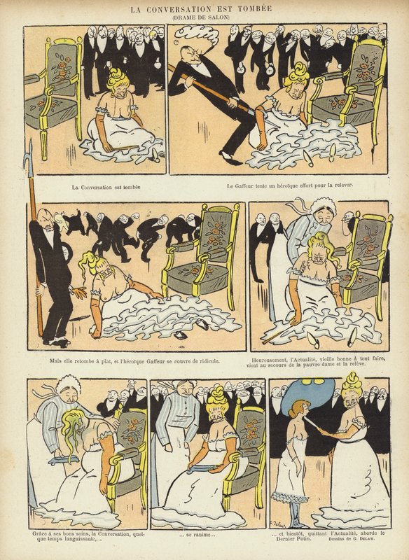 Le Rire için İllüstrasyon by Georges Delaw