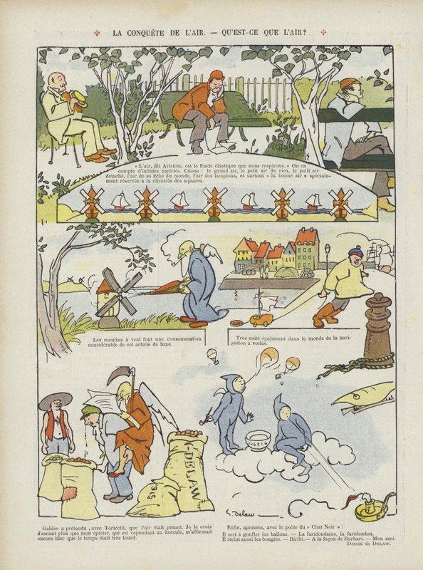 Le Rire için İllüstrasyon by Georges Delaw