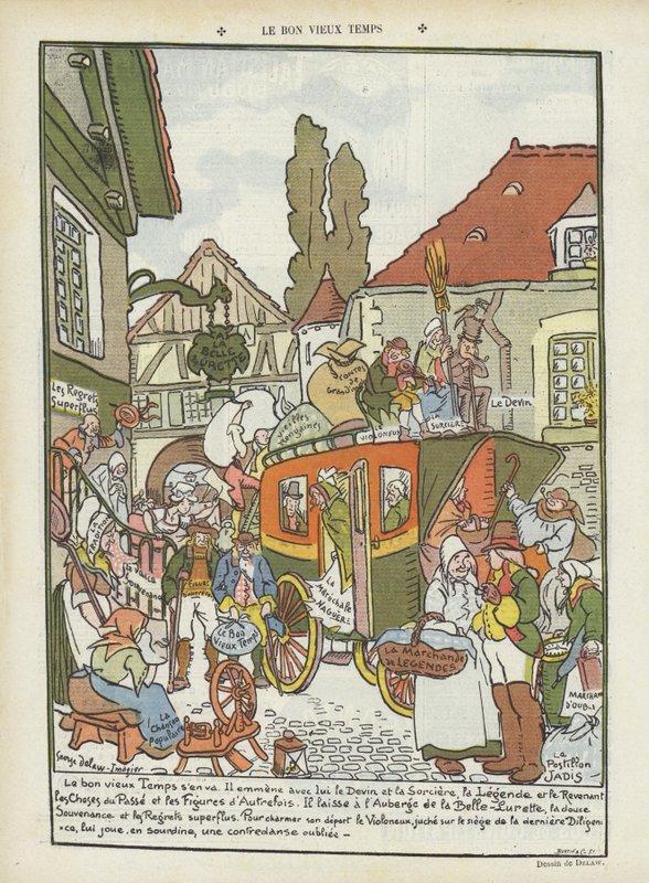 Le Rire için İllüstrasyon by Georges Delaw