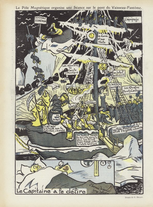 Le Rire için İllüstrasyon by Georges Delaw