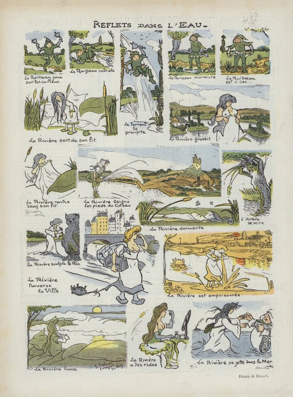 Le Rire için İllüstrasyon by Georges Delaw