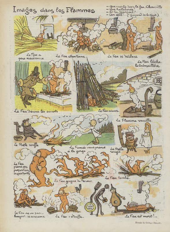 Le Rire için İllüstrasyon by Georges Delaw
