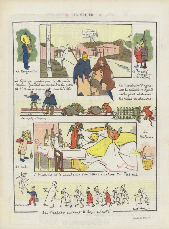 Grip. Le Rire için İllüstrasyon by Georges Delaw