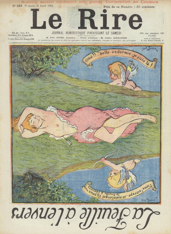 Le Rire için İllüstrasyon by Georges Meunier