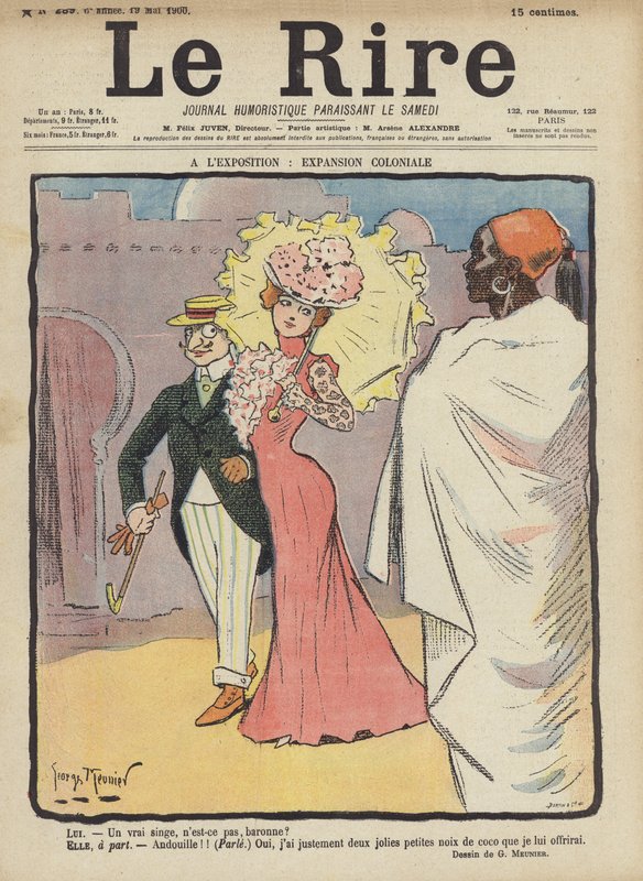 Le Rire için İllüstrasyon by Georges Meunier